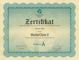 Masterclass 2 Zertifikat